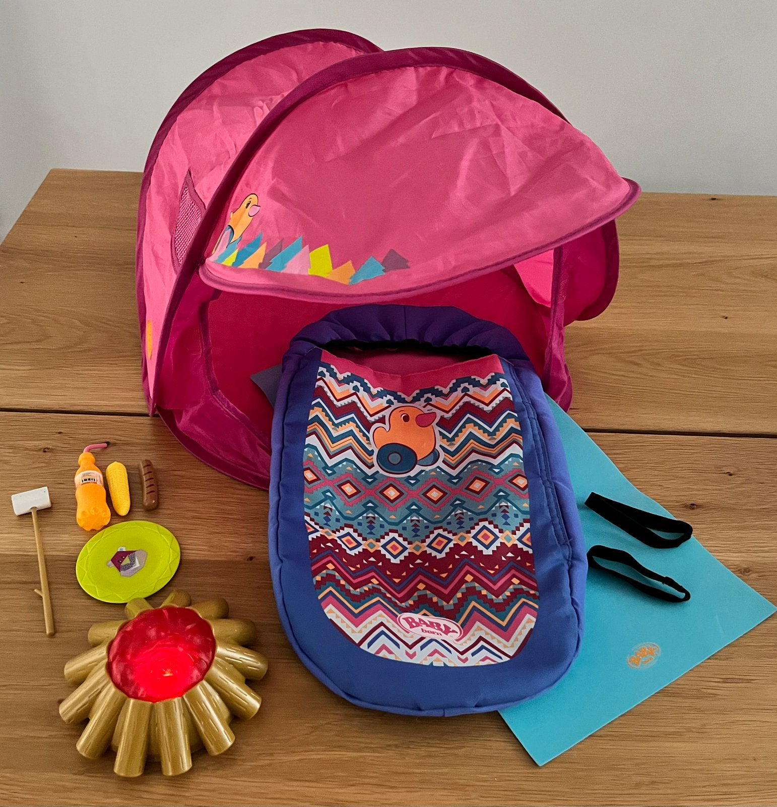 Babyborn kampeer set / vakantie set, Ophalen of Verzenden, Zo goed als nieuw