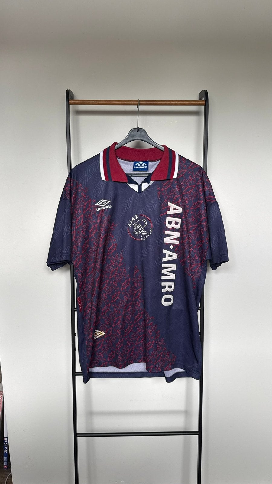 Origineel Ajax uitshirt 1994/95 Umbro maat L – ABN AMRO, Maat L, Ophalen of Verzenden, Zo goed als nieuw, Shirt