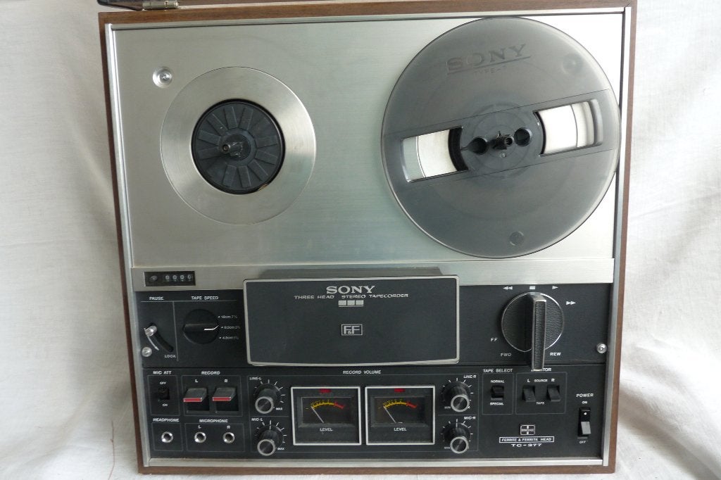 Sony bandrecorder, Audio, Tv en Foto, Bandrecorders, Ophalen, Bandrecorder, Met stofkap