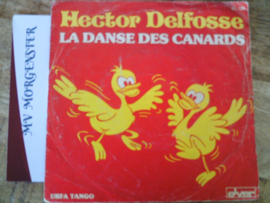 hector delfosse - la danse des canards 17jun, 7 inch, Ophalen of Verzenden, Pop, Single