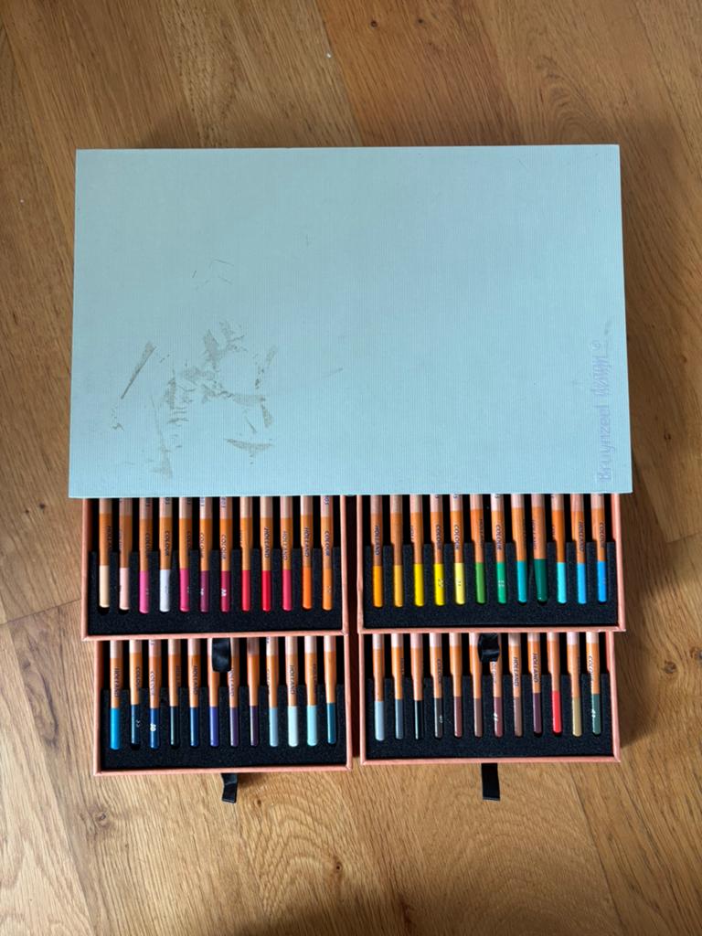 Bruynzeel potloden doos, Hobby en Vrije tijd, Tekenen, Ophalen of Verzenden, Zo goed als nieuw, Potlood of Stift