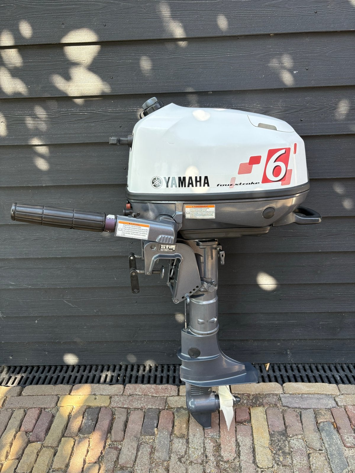 Yamaha 6pk 4 takt kortstaart buitenboordmotor, Watersport en Boten, Ophalen, Gebruikt, 5 tot 10 pk, Viertaktmotor