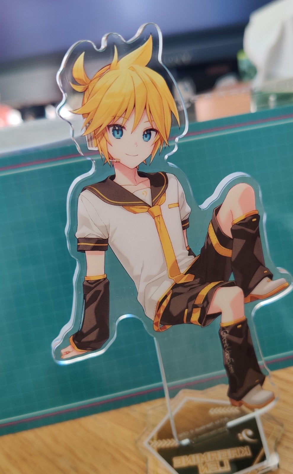 Kagamine Len Acrylic stand Furyu Lottery anime figure, Verzamelen, Poppetjes en Figuurtjes, Ophalen of Verzenden, Nieuw