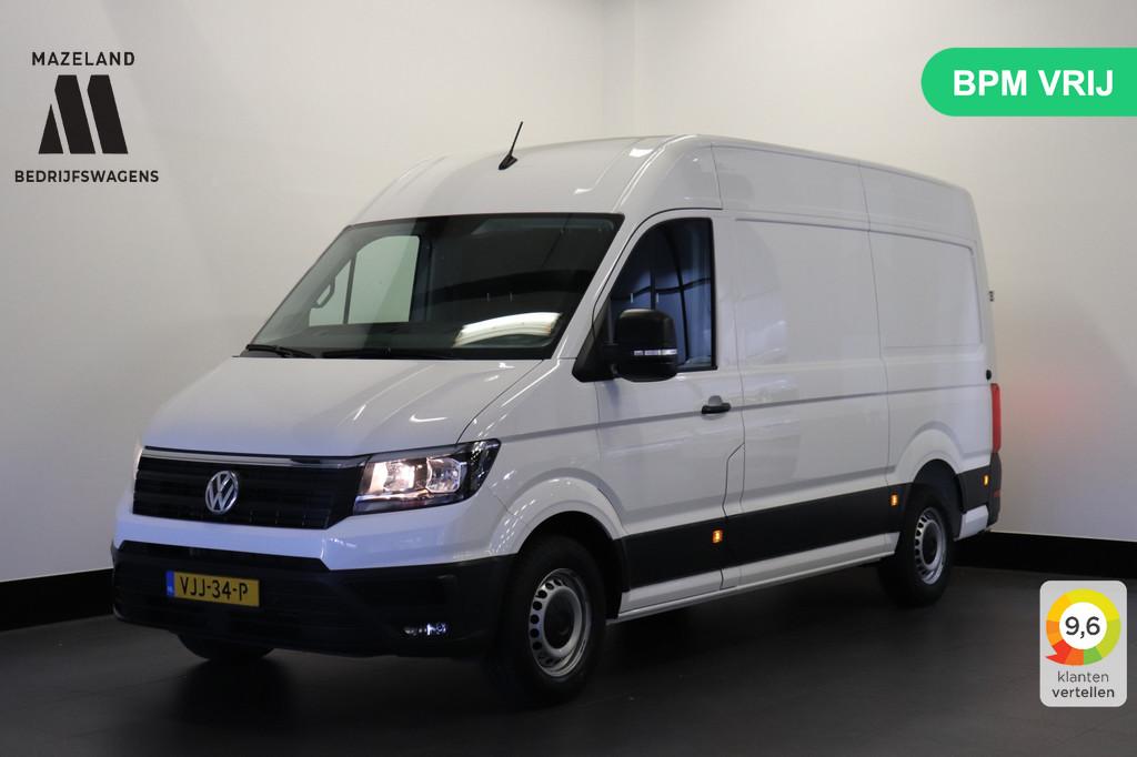 Volkswagen Crafter 2.0 TDI 140PK L3H3 EURO 6 - Airco - Cruis, Stof, Gebruikt, 4 cilinders, Volkswagen