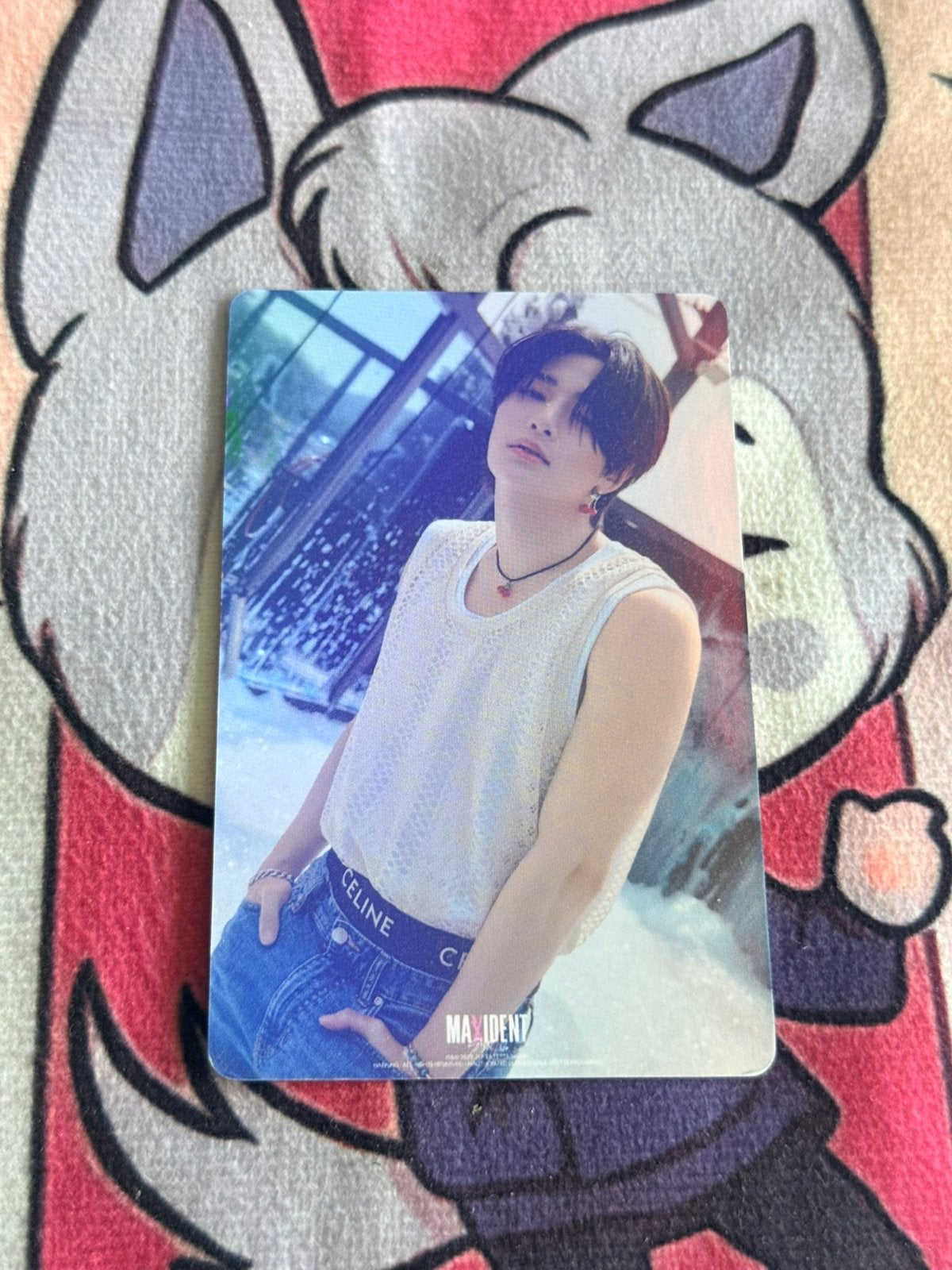 Stray Kids I.N photo card, Ophalen of Verzenden, Zo goed als nieuw, Foto of Kaart