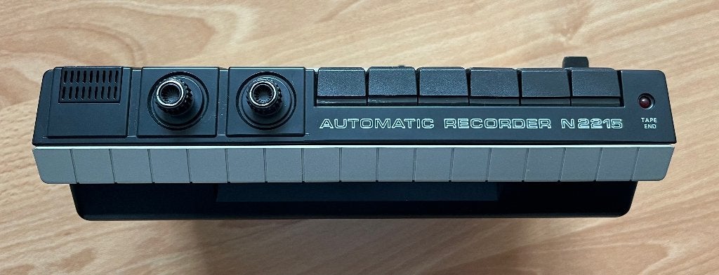 Philips cassette recorder N2215 (1976), Ophalen, Enkel, Philips