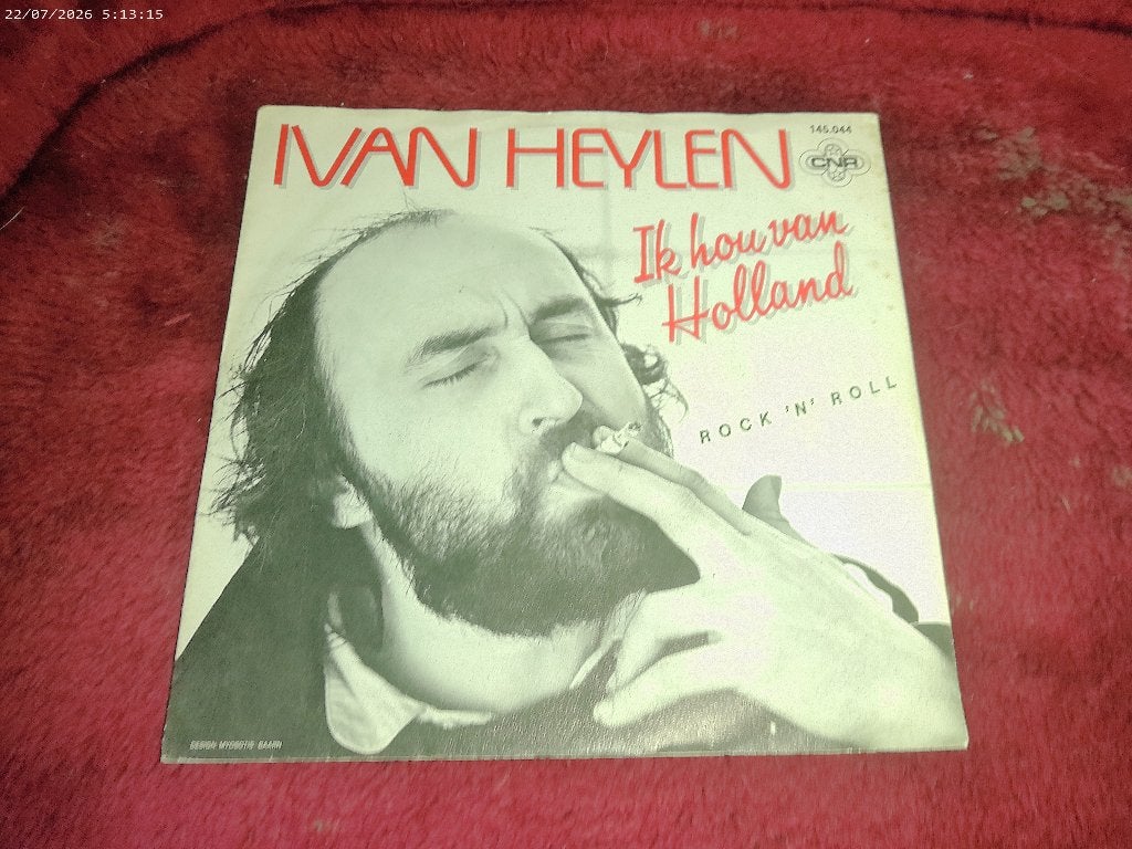Ivan Heylen - Ik hou van Holland, Cd's en Dvd's, Gebruikt, Fotohoes, 7 inch, Ophalen of Verzenden
