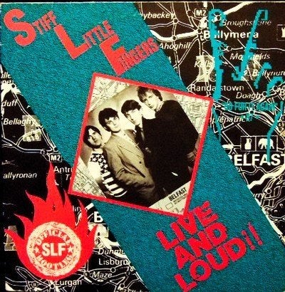 stiff little fingers/live and loud-punk-ZELDZAAM-2xlp-klapho, Gebruikt, Verzenden, Dubbel-LP, Dubbel-LP
