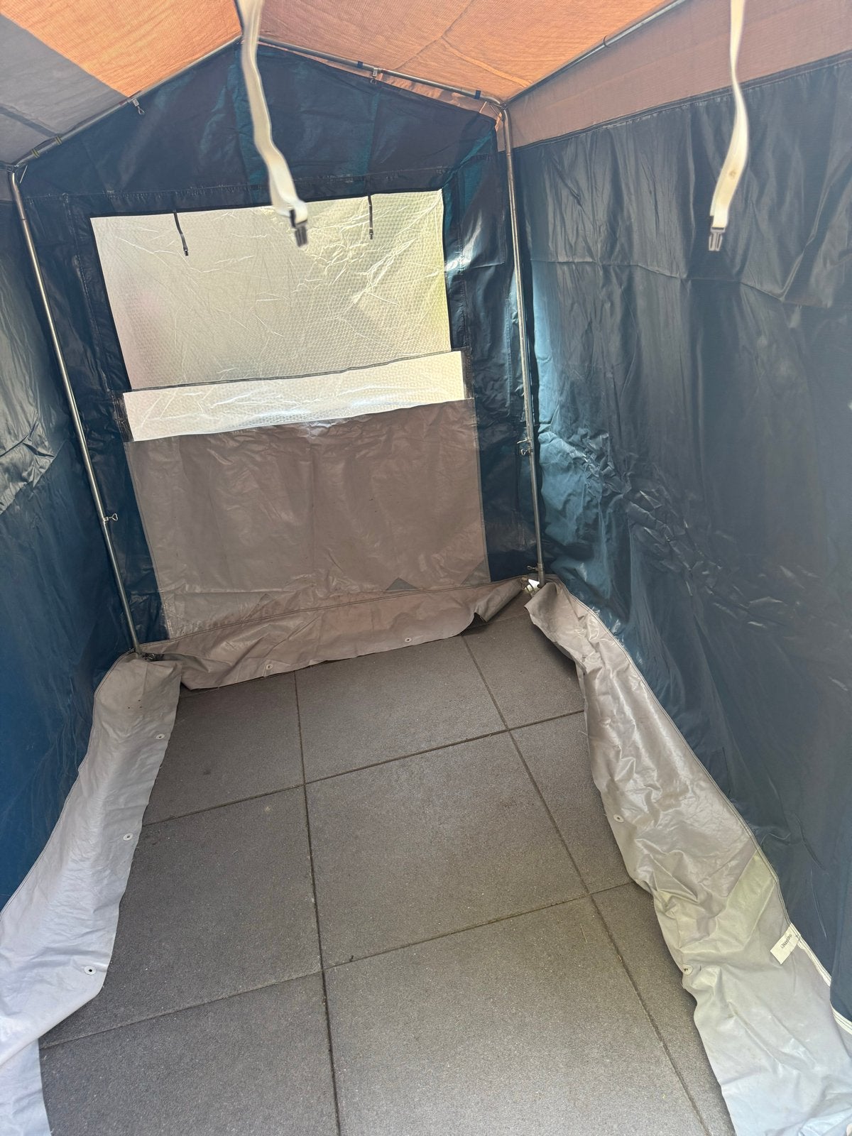 Barney Schuurtent 220x150x200 - Handige Opslagtent, Caravans en Kamperen, Tenten, Ophalen, Gebruikt, Tot en met 2