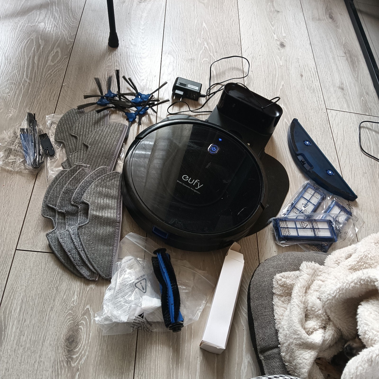 Eufy RoboVac G10 Hybrid Robotstofzuiger met Dweilfunctie, Ophalen, Overige merken, Gebruikt, Dweilfunctie