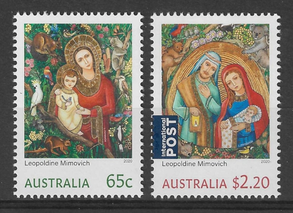 AUSTRALIE 2020, mi 5227/28 "Christmas" postfris, Ophalen of Verzenden, Postfris
