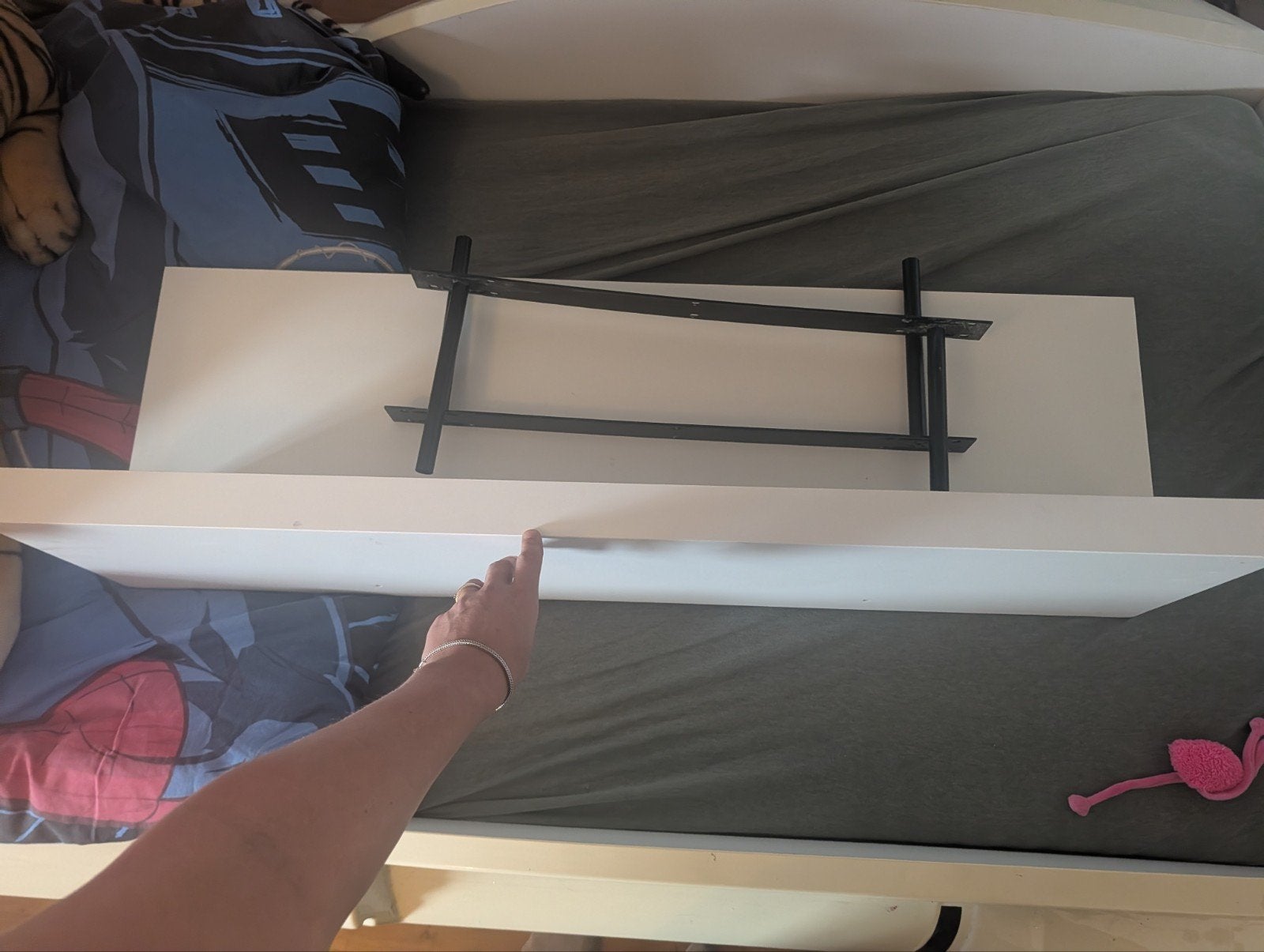 2x IKEA LACK wandplank met beugel, Ophalen