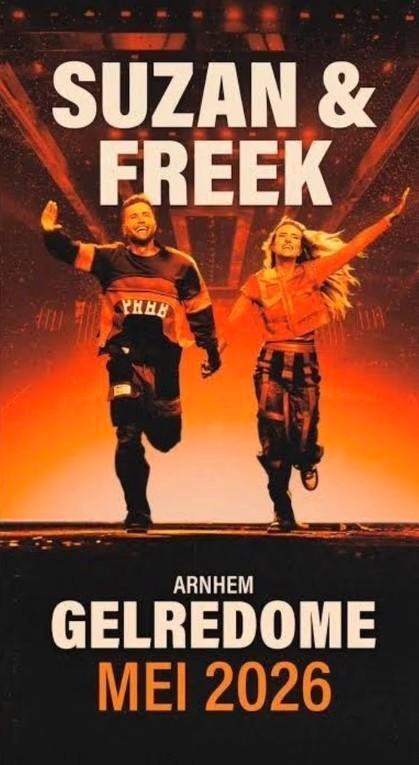 Tickets Suzan en Freek - 31 mei - 8 zitplekken, Tickets en Kaartjes, Drie personen of meer, Mei