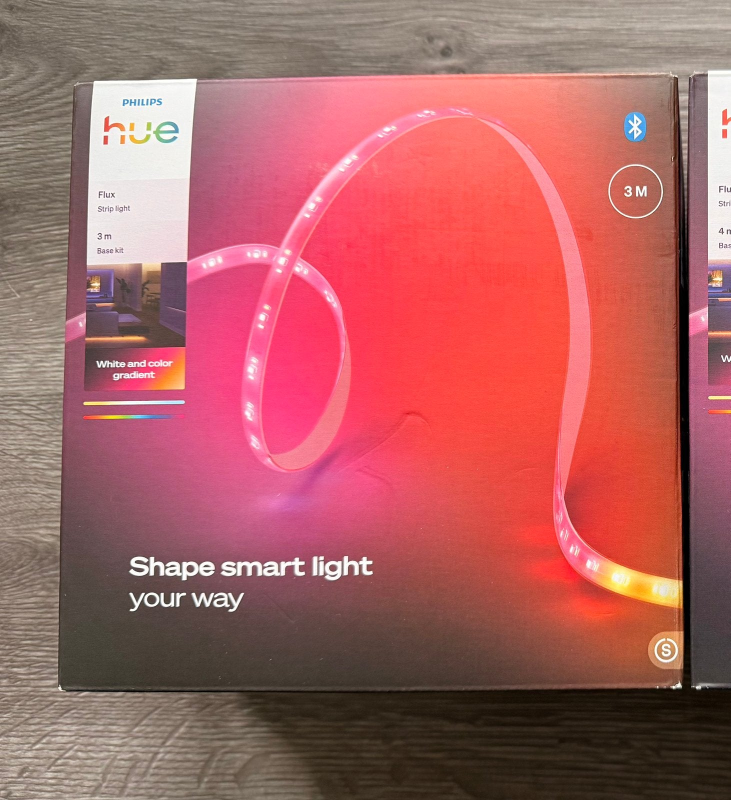 AANBIEDING! Hue Flux ledstrip 3m! Zie advertentie!, Led-lamp, Minder dan 30 watt, Nieuw, E27 (groot)