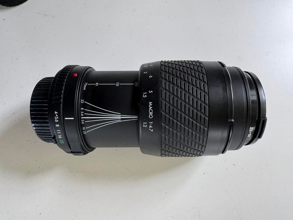 Sigma UC Zoom 70-210mm 1:4-5.6 Macro lens, Ophalen, Zo goed als nieuw, 60 tot 70 mm, Overige typen