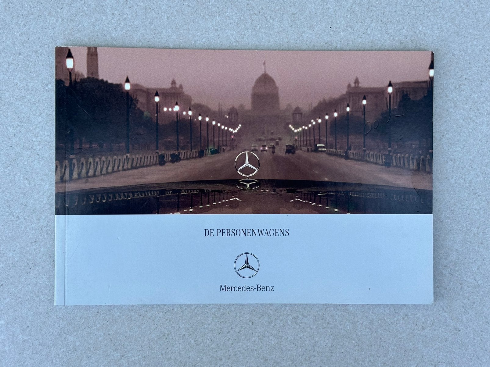 Mercedes-Benz Brochure Personenwagens, Verzenden, Zo goed als nieuw, Mercedes