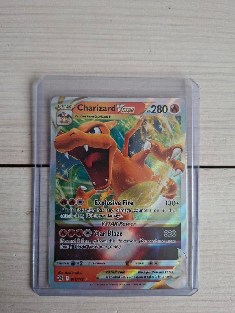 Pokémon Charizard VSTAR kaart, Ophalen of Verzenden