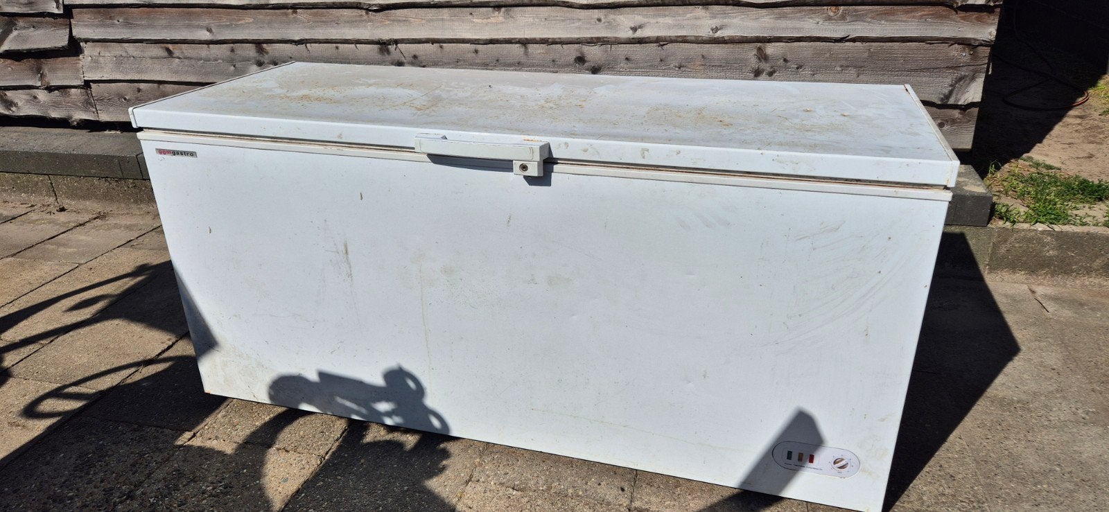 GGMgastro vrieskist 550L - Ruime en krachtige vriezer, Gebruikt, 200 liter of meer, 60 cm of meer, Met aparte vriezer