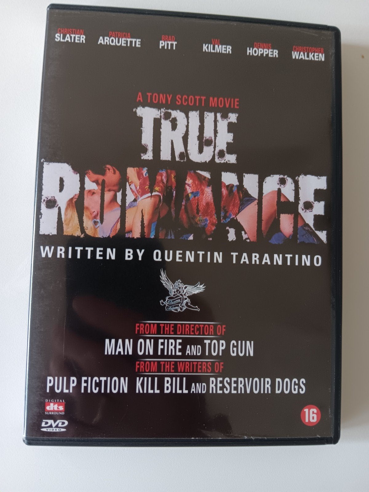 True Romance DVD - Quentin Tarantino Klassieker, Vanaf 16 jaar, Ophalen of Verzenden, Gebruikt, Actiethriller