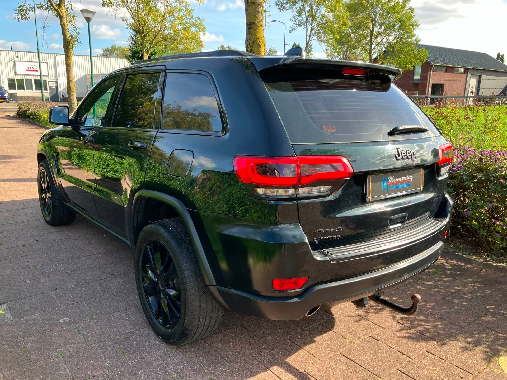 Jeep Grand Cherokee Grijs Kenteken Marge 4x4 3500 Kg trekgew, Auto's, Zwart, 190 pk, Alcantara, 2987 cc