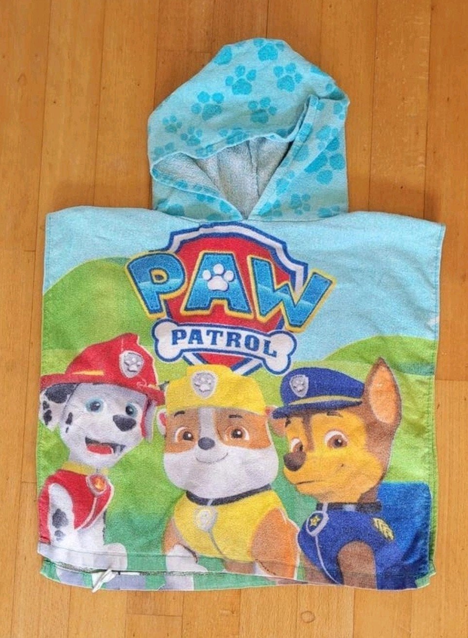 Leuke Paw Patrol badponcho, Gebruikt, Jongen of Meisje, One size, Ophalen of Verzenden