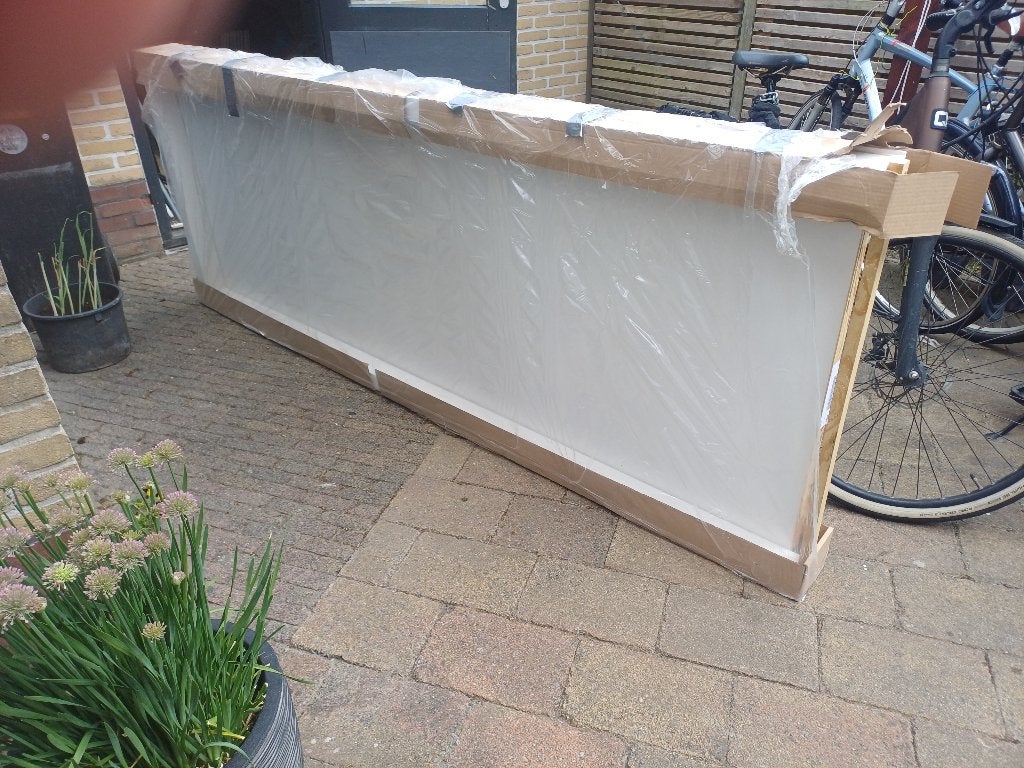 Deur/kozijn skantrae dks280 grenen li st wit 70%pefc 56x115, Ophalen, 80 tot 100 cm, 215 cm of meer, Binnendeur