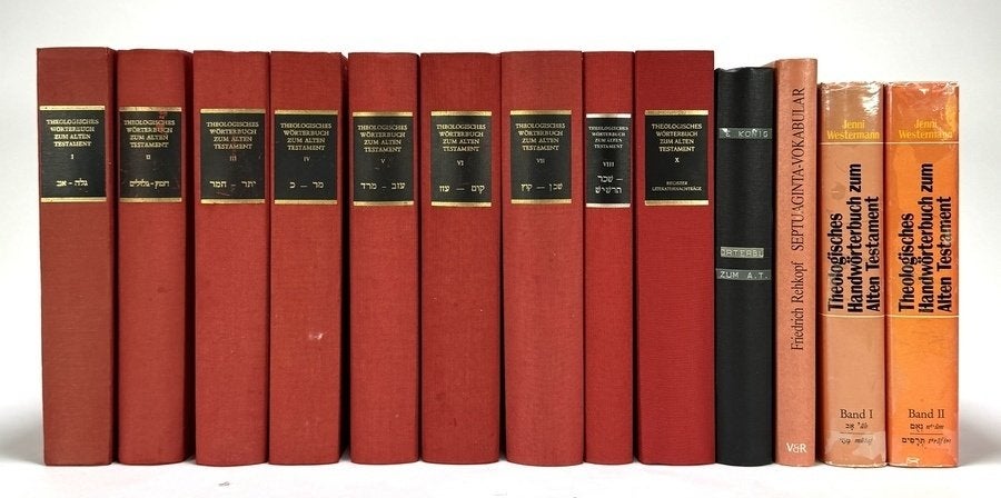 137. Theologische woordenboeken, 13-delig, 1936-1997, Ophalen