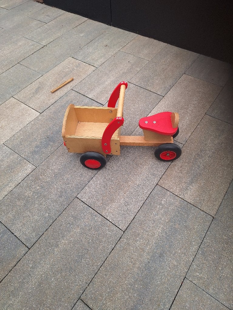 Bakfiets, Ophalen, Gebruikt, Loopfiets