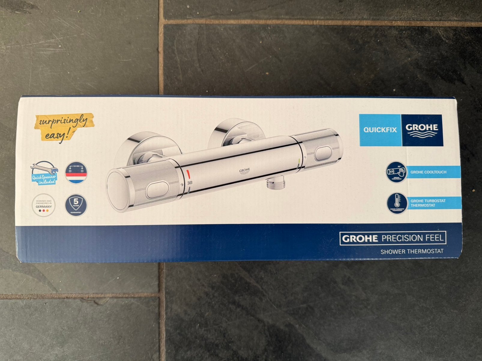 Grohe Precision Feel, Ophalen, Nieuw, Chroom, Douche
