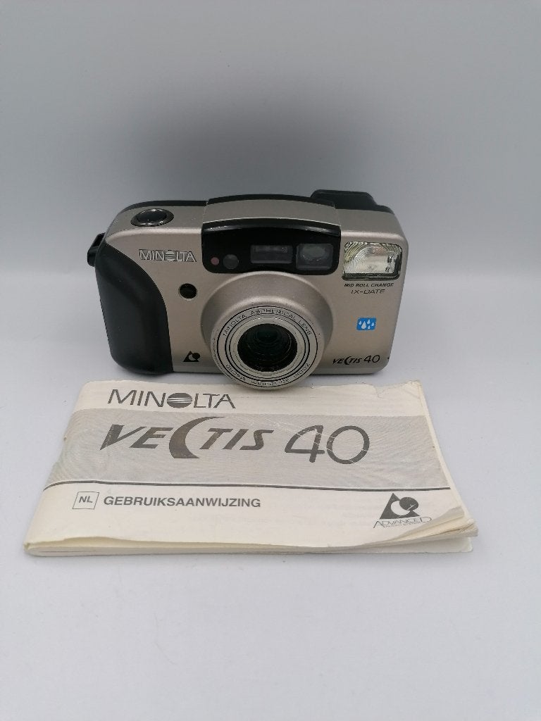 Minolta vectis 40 vintage APS film camera, Ophalen of Verzenden, Compact, Minolta