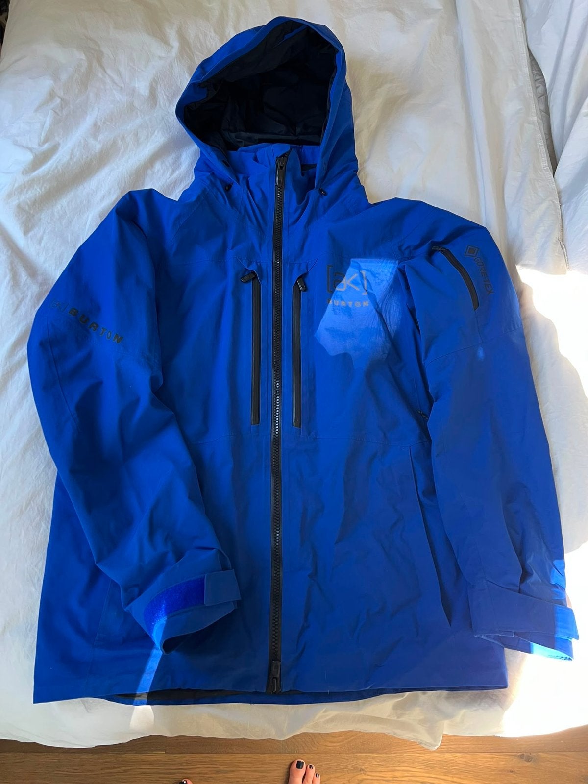 Burton AK Swash Jacket 2L Jake Blue Maat L, Ophalen of Verzenden, Zo goed als nieuw, Maat 52/54 (L), Jack
