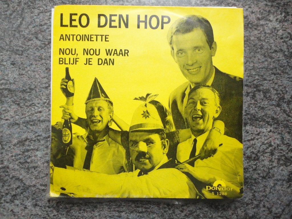 Leo den Hop - Antoinette NL 1968 FH, Cd's en Dvd's, Gebruikt, Fotohoes, 7 inch, Ophalen of Verzenden