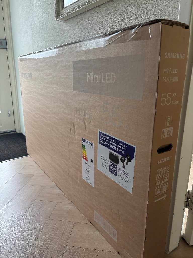 Foto 2 van !ONGEBRUIKTE! SAMSUNG 55’’ mini LED SMART TV