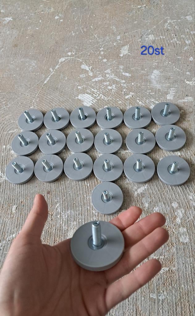 Verstelbare meubelpoten / stelvoeten Ikea Besta (per stuk), Ophalen of Verzenden