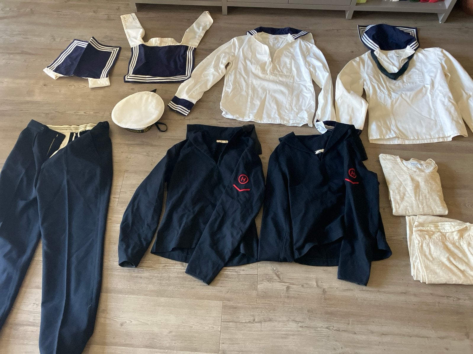 Matrozenpakken koninklijke marine, Ophalen of Verzenden, Marine, Nederland, Kleding of Schoenen