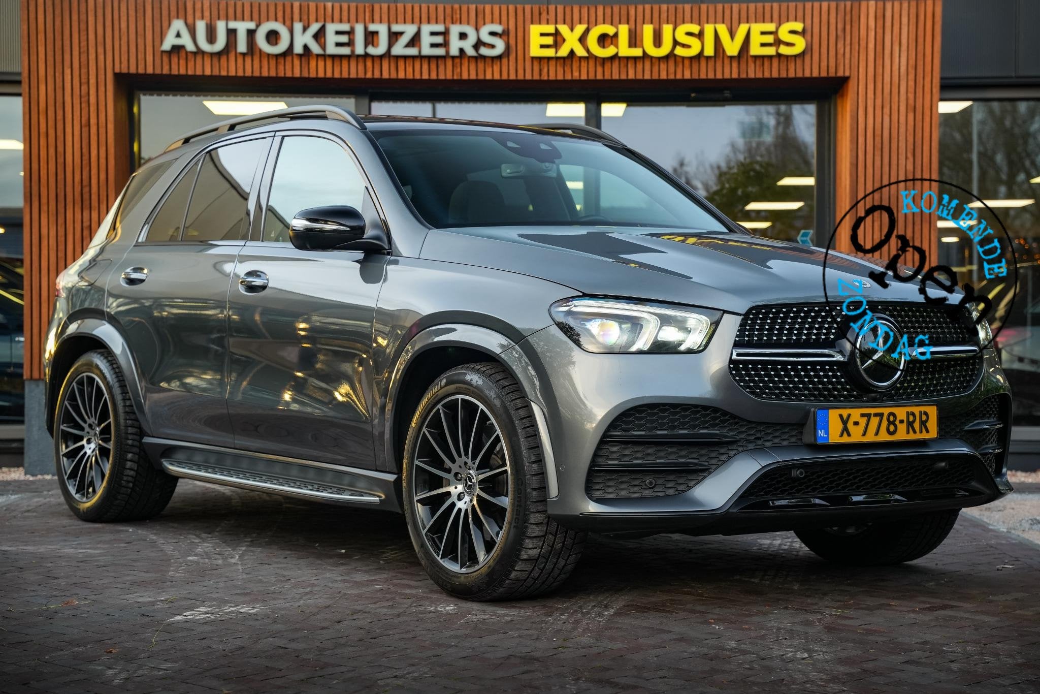 Mercedes-Benz GLE-klasse 350 de 4MATIC Premium Plus Burmeste, Auto's, Automaat, Gebruikt, Euro 6, 4 cilinders