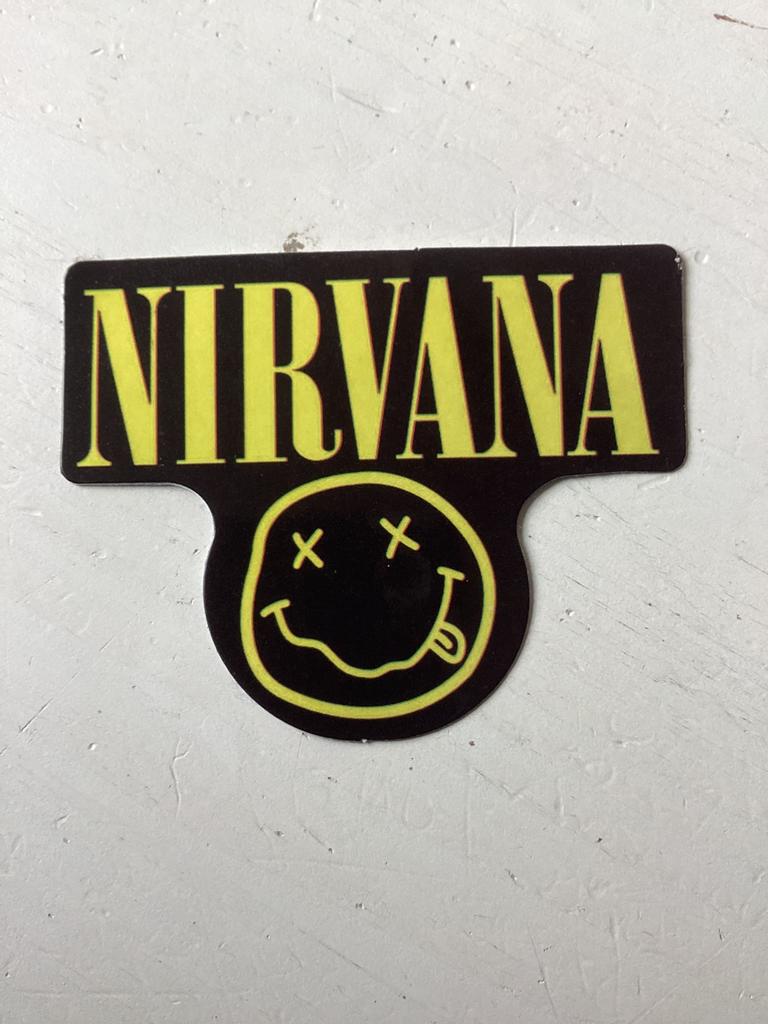 Sticker Nirvana, Verzenden, Nieuw