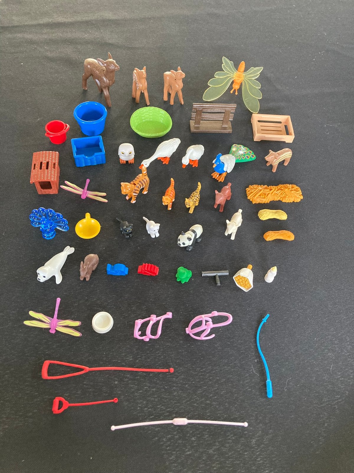 Playmobil gans, pauw ed…, Ophalen of Verzenden, Zo goed als nieuw