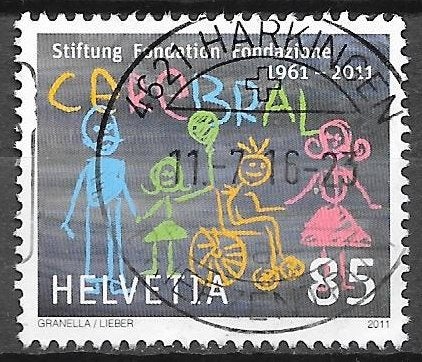 Zwitserland: Mi. 2191 uit 2011, Ophalen of Verzenden, Gestempeld