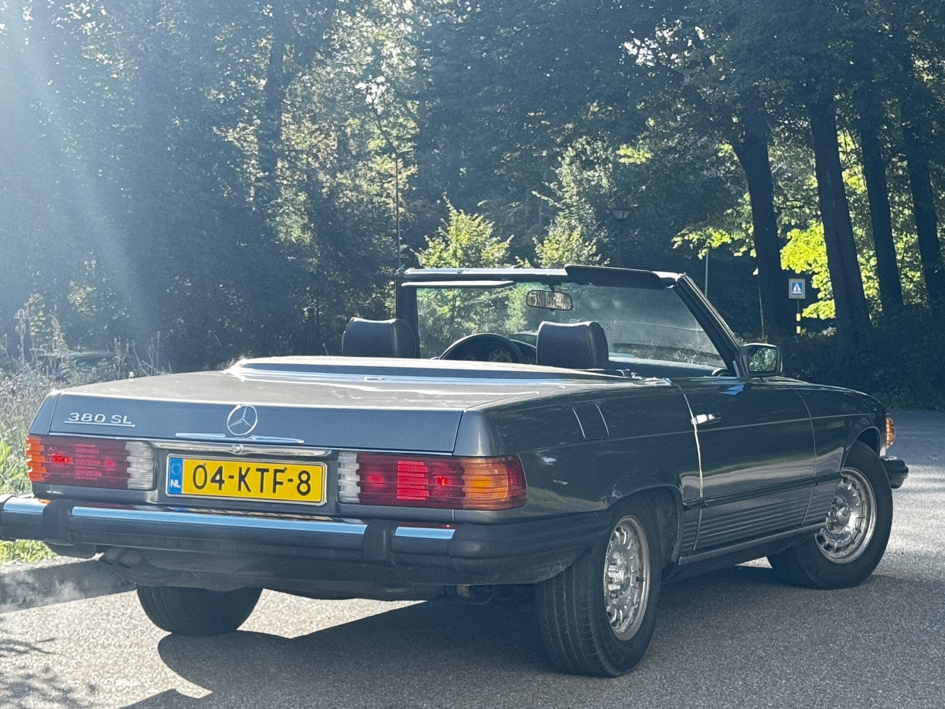 Mercedes-Benz SL-Klasse 380 SL (bj 1984, automaat), Achterwielaandrijving, Cabriolet, Bedrijf, Automaat