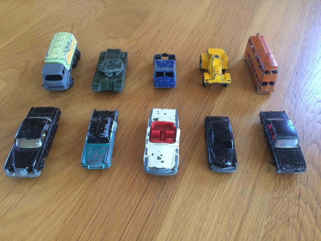 RUILEN: 10x zeer oude vintage Matchbox uit jaren 50 en 60, Ophalen of Verzenden, Nieuw, Auto