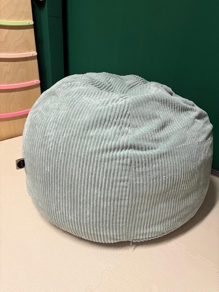 Zitzak | beanbag rond Jindl Cord turquoise, Ophalen, Jindl, Blauw, Info@jindl.nl