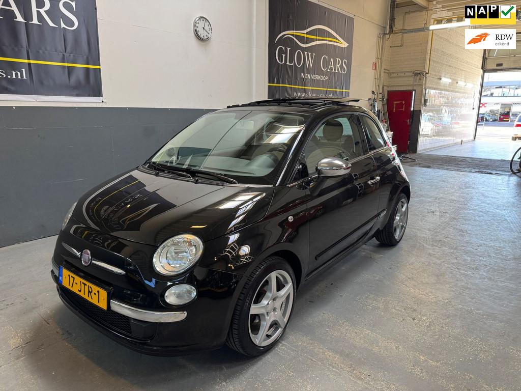 Fiat 500 1.2 Lounge AUT|PANO|AIRCO|NAP|, Euro 5, Stof, Gebruikt, 1242 cc