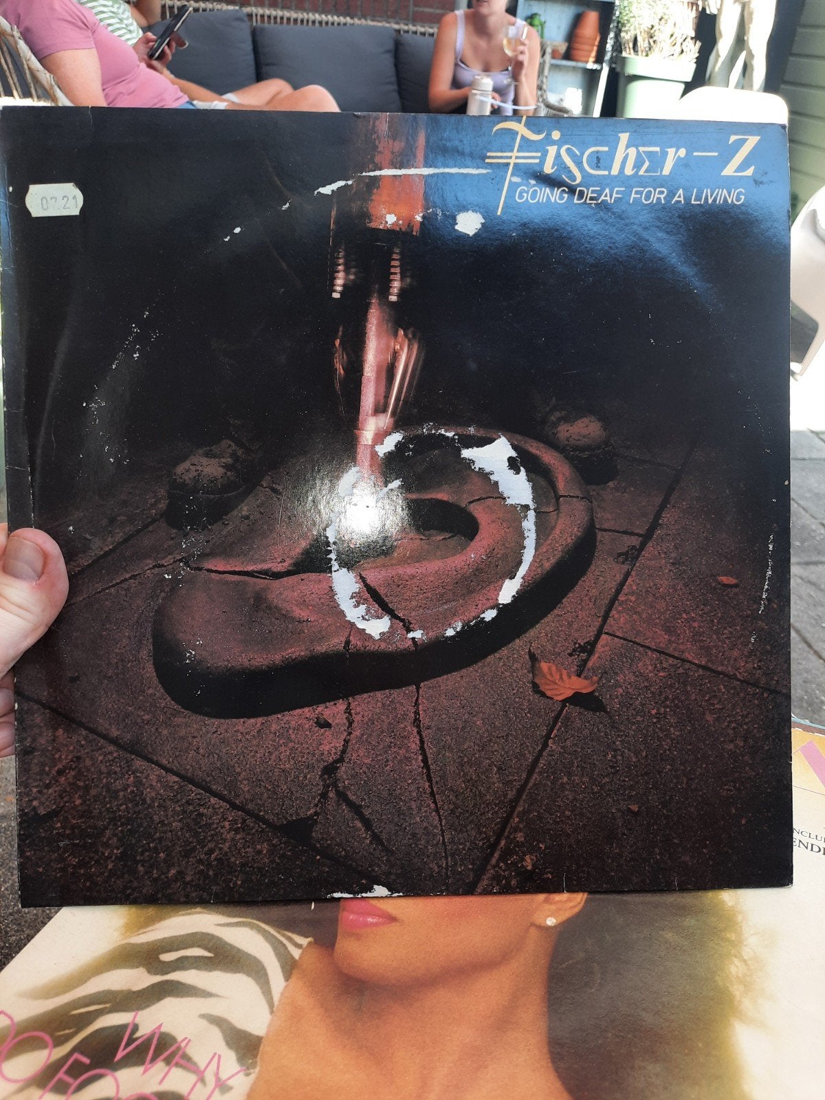 Fischer-Z - Going Deaf For A Living LP (Pop, Rock), LP, Gebruikt, Pop, Ophalen of Verzenden