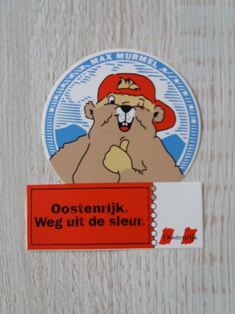 sticker Oostenrijk Weg uit de sleur, Ophalen of Verzenden, Zo goed als nieuw, Overige typen