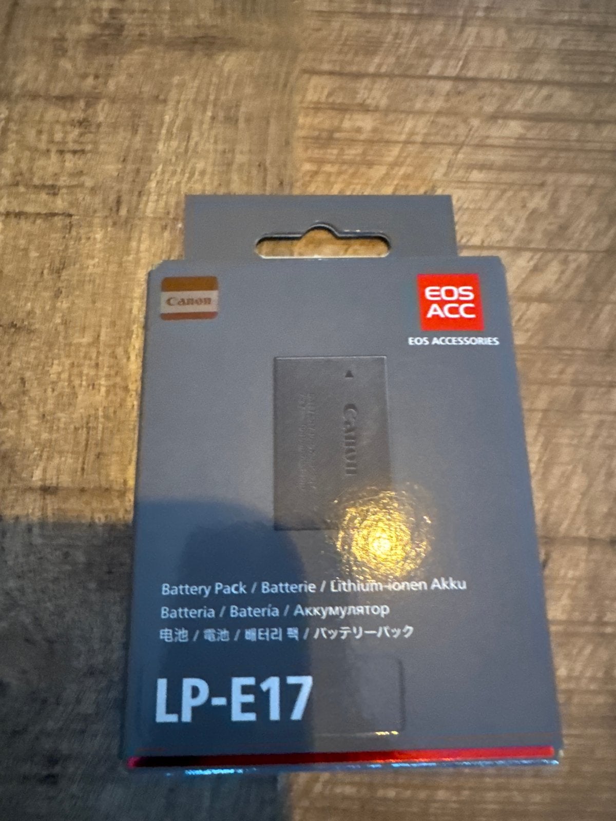 Nieuwe Canon LP-E17 Batterij voor EOS Camera's, Audio, Tv en Foto, Nieuw, Canon, Accu