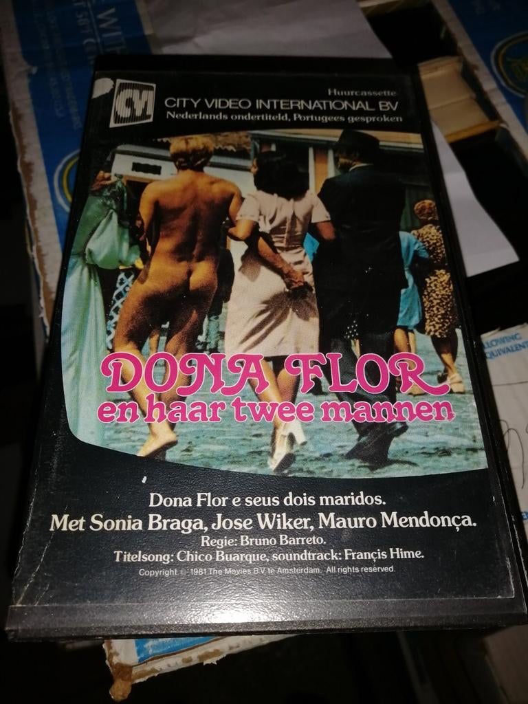 VHS ex-rental - Dona Flor, Vanaf 16 jaar, Ophalen of Verzenden, Gebruikt, Horror