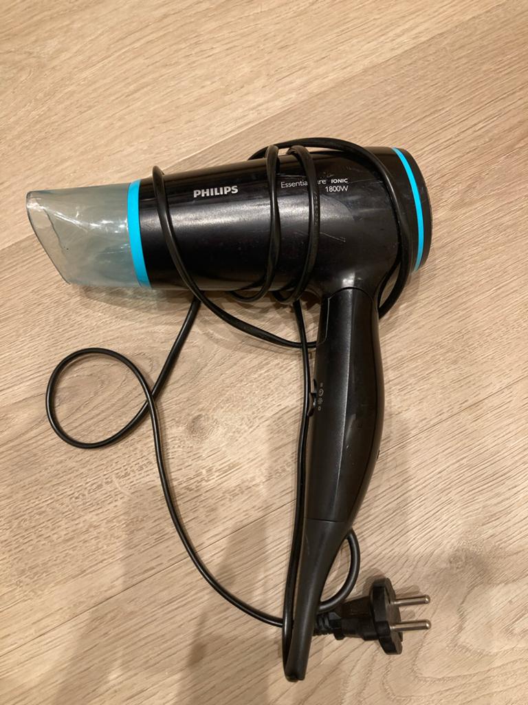 Philips Essential Care Ionic Föhn 1800W, Ophalen of Verzenden, Zo goed als nieuw