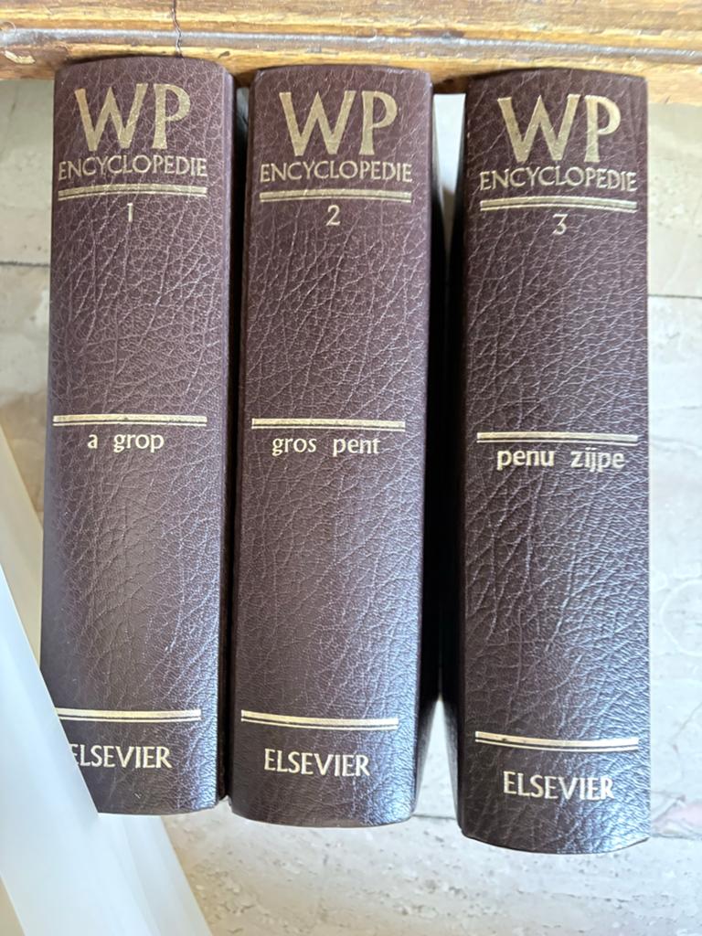 WP Encyclopedie - Complete serie (3 delen) Elsevier, Boeken, Encyclopedieën, Gelezen, Complete serie, Algemeen, Ophalen