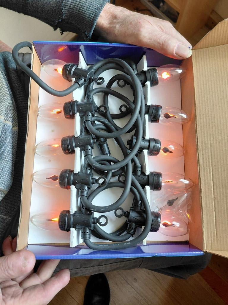 10x Vlamverlichting Nieuw - Sfeervolle Verlichting, Kunststof, Minder dan 50 watt, Overige typen, Nieuw
